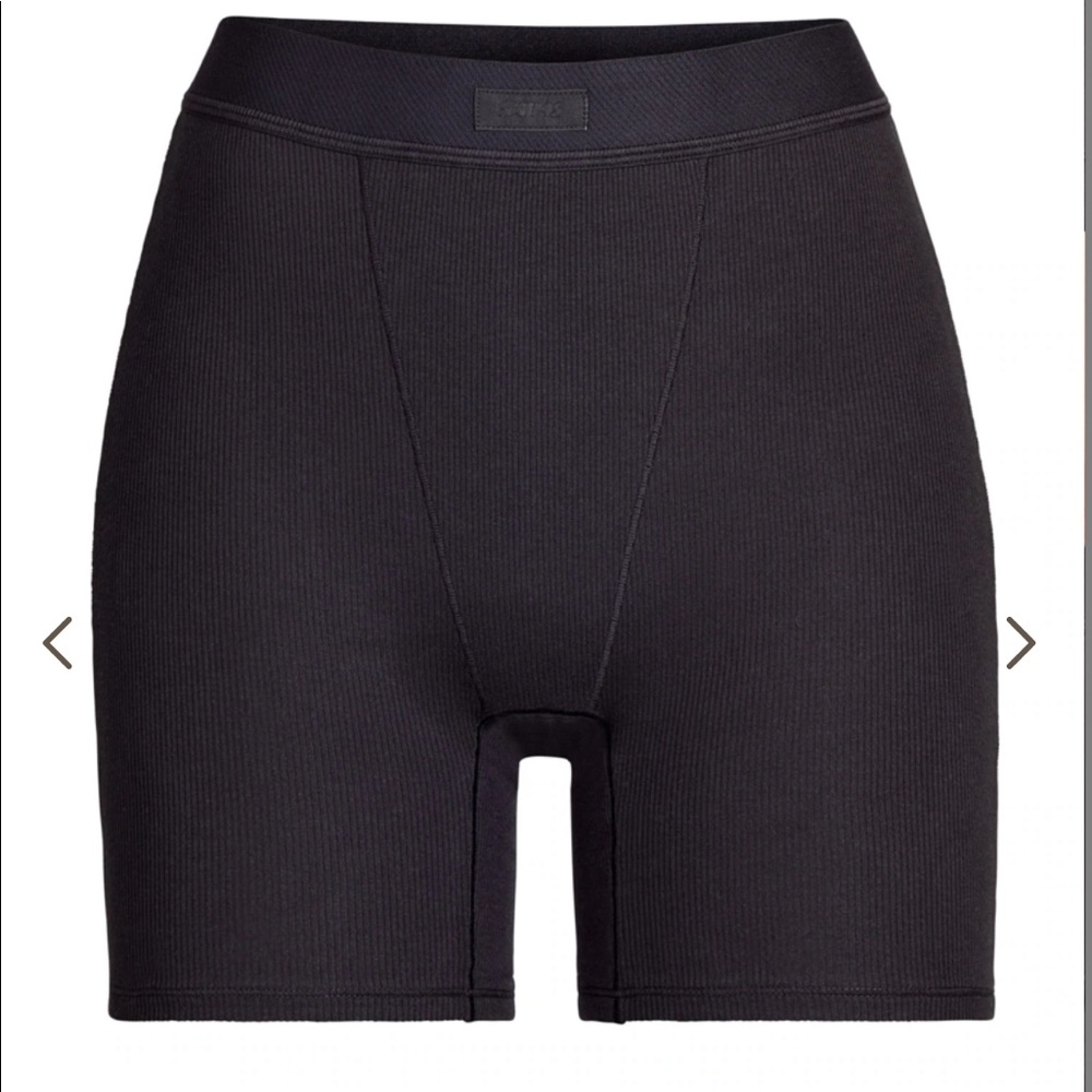 SKIMS cotton rib boxer in 2X